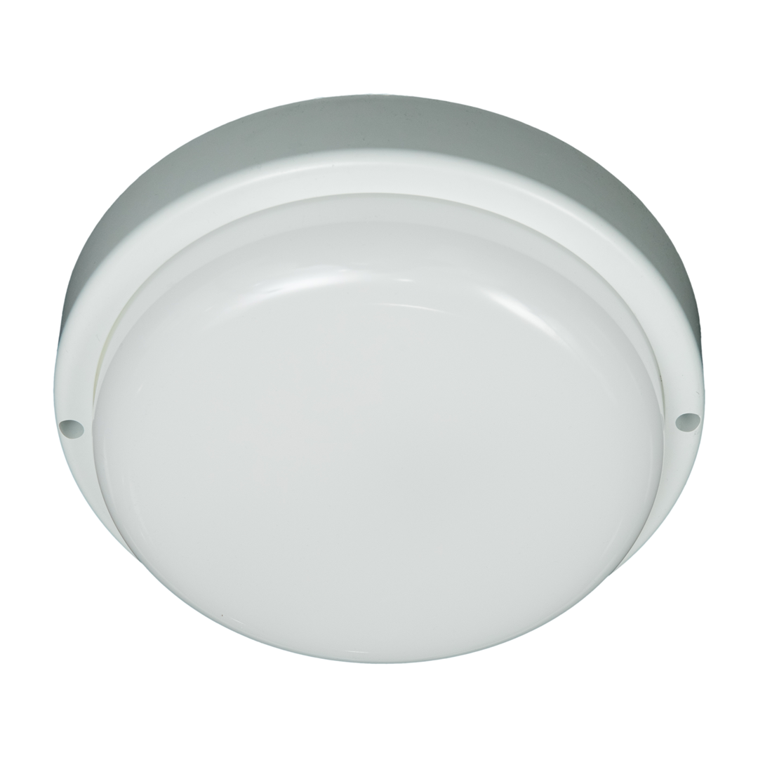 Oprawa sufitowa plafon DAVO okrągła biała LED 8W 4000K 720 lm IP64 15,5 cm