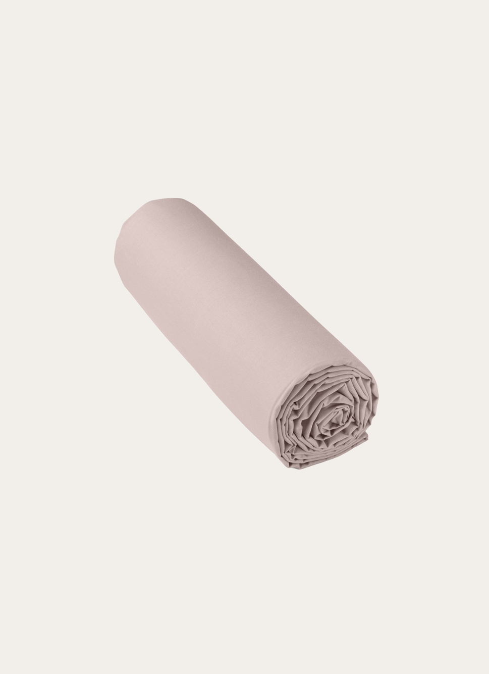 DRAP HOUSSE UNI EN COTON GRAND BONNET 32CM TAUPE CLAIR