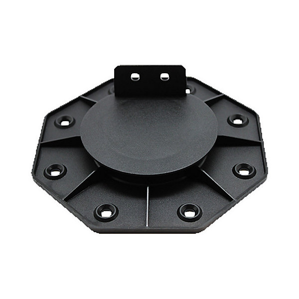 Lot de 50 plots 18-30 mm pour terrasse bois et composite Noir, Unités - 50 plots