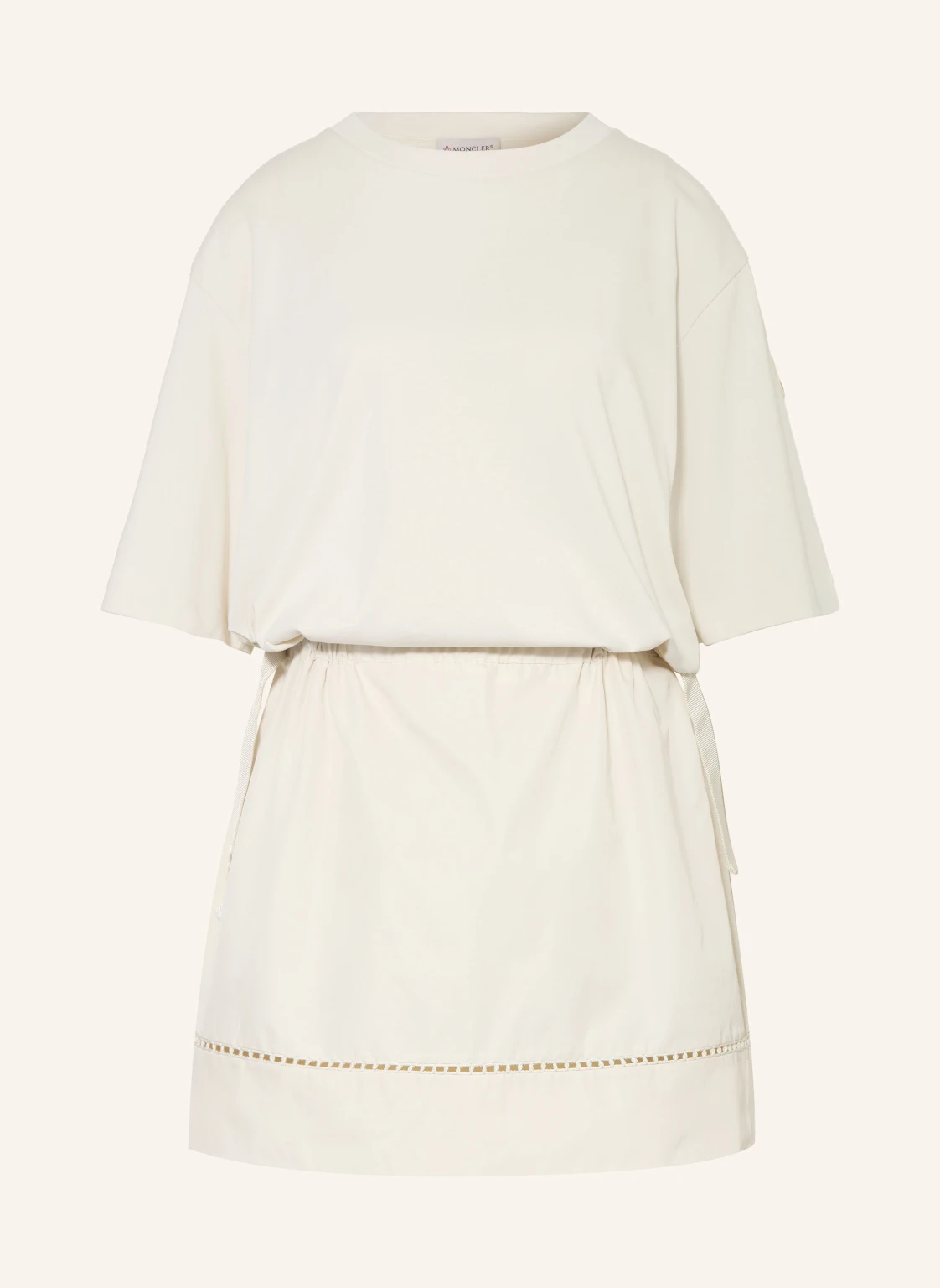 MONCLER Kleid im Materialmix