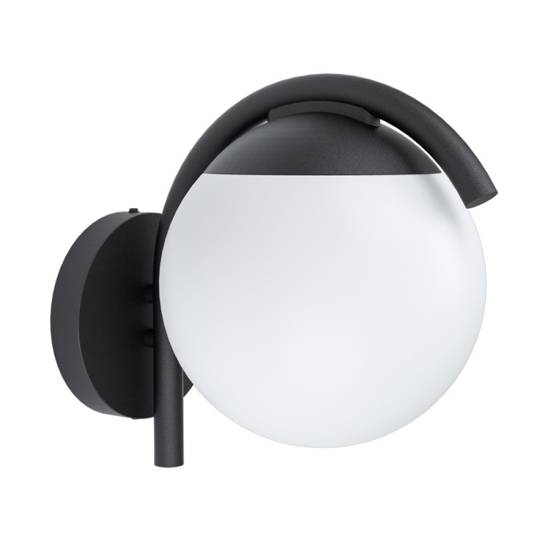 Applique extérieure Vecchia noire E27 28 W EGLO
