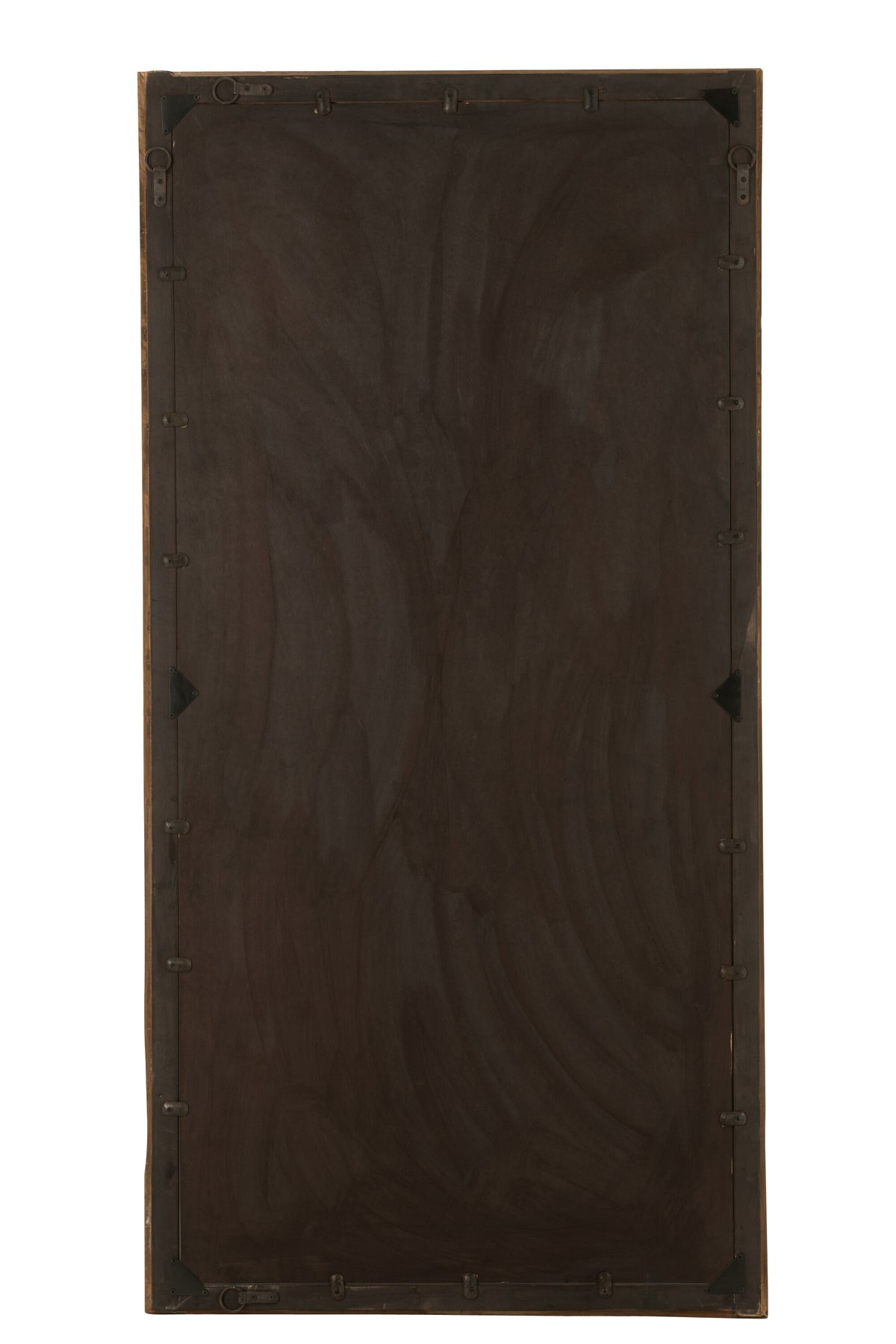 J-Line spiegel Rechthoek - hout - bruin - large - 90 x 176 cm