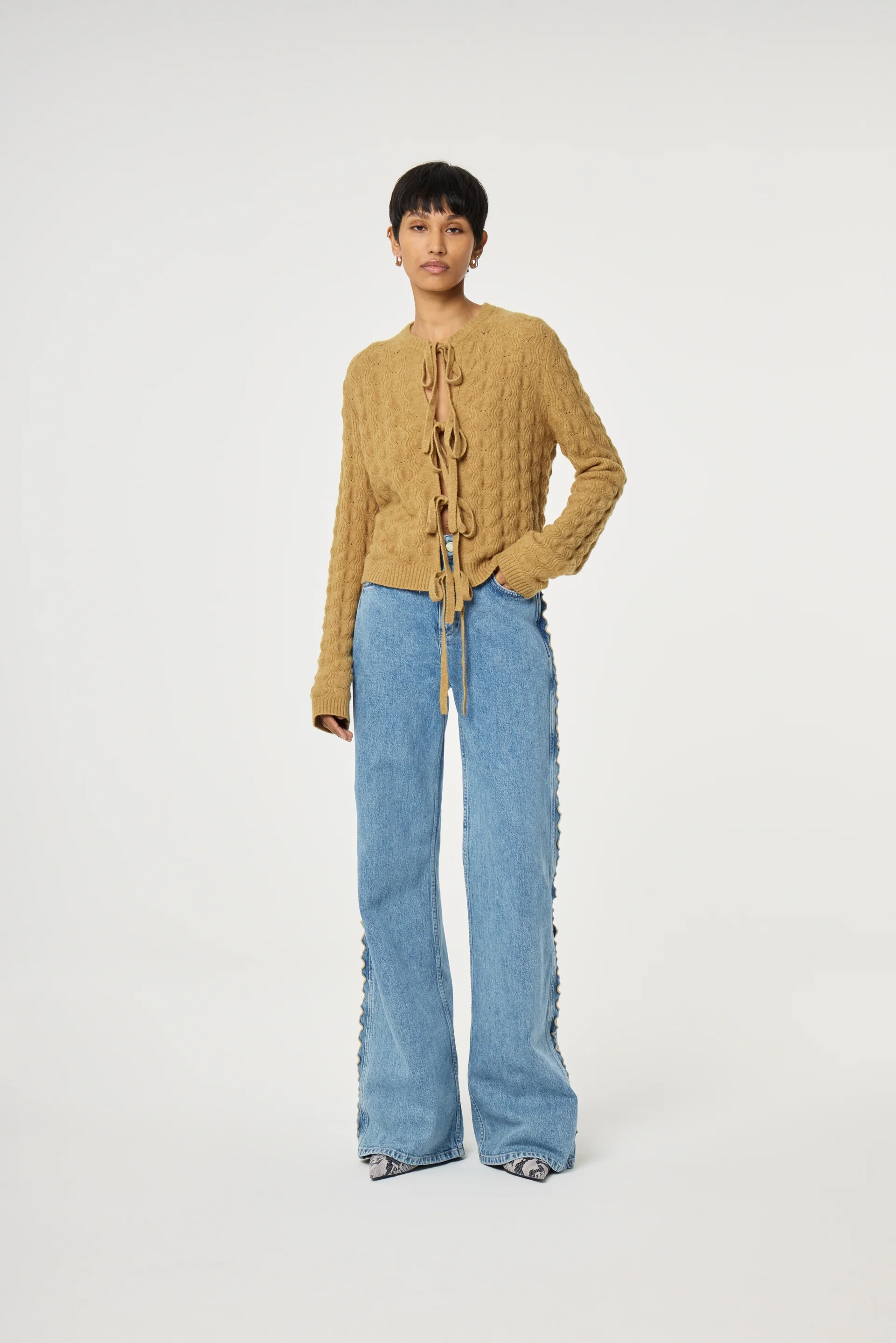 Chelsea Cardigan | Quick Sand Melange