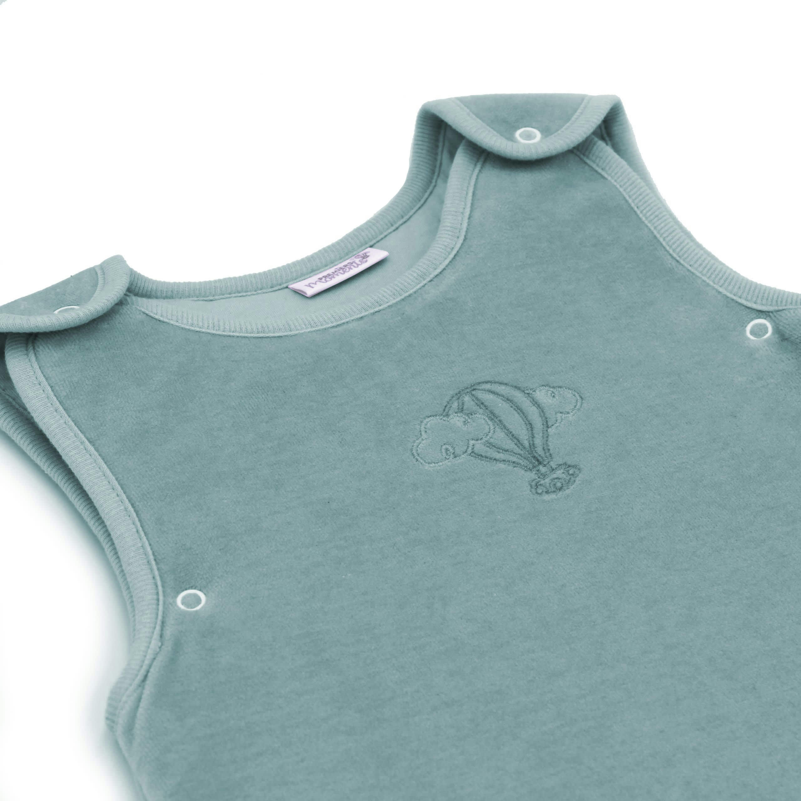 - Gigoteuse évolutive 3-6 mois en Velours & Coton Bio Forêt