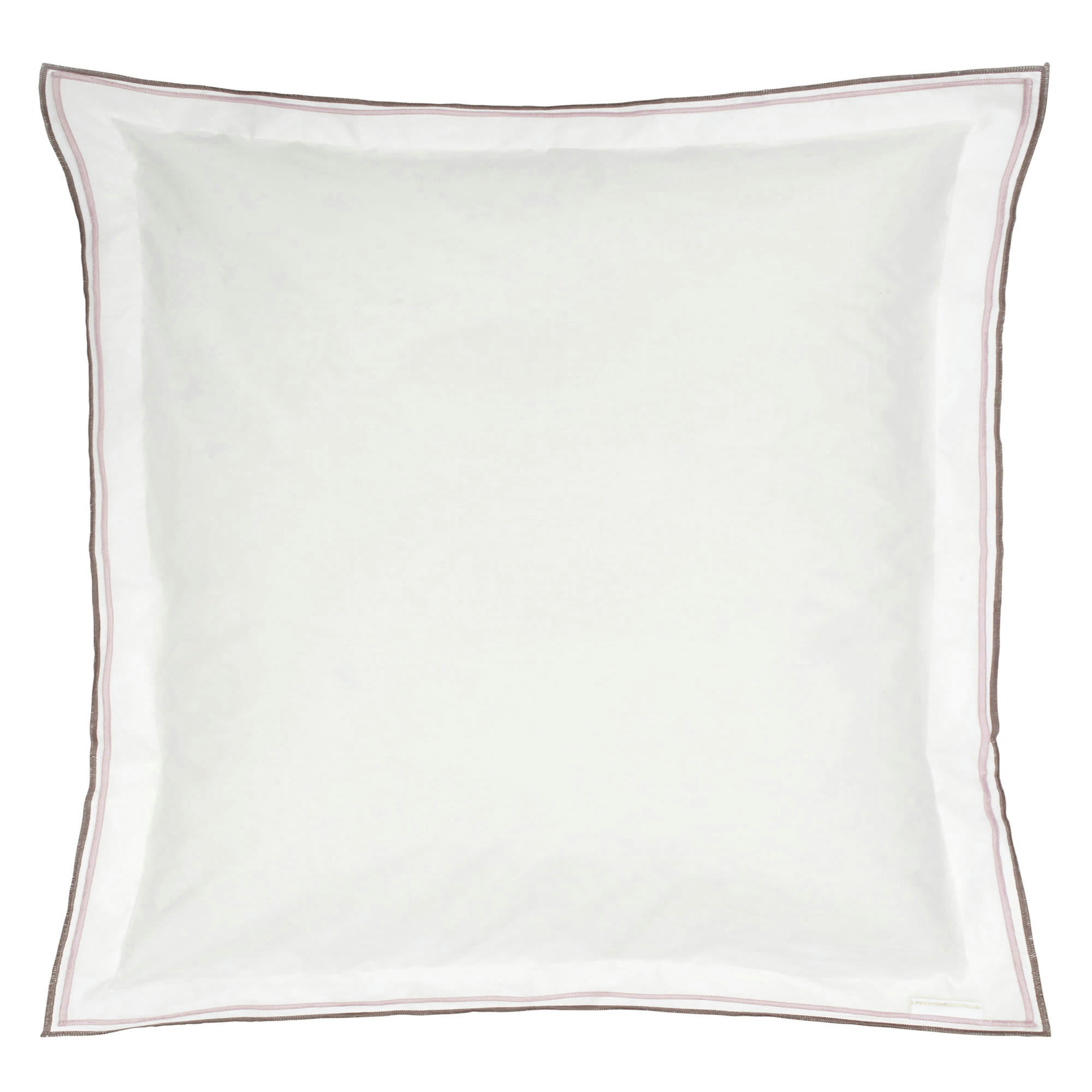 ASTOR - Taie d'oreiller bicolore unie en coton 64x64