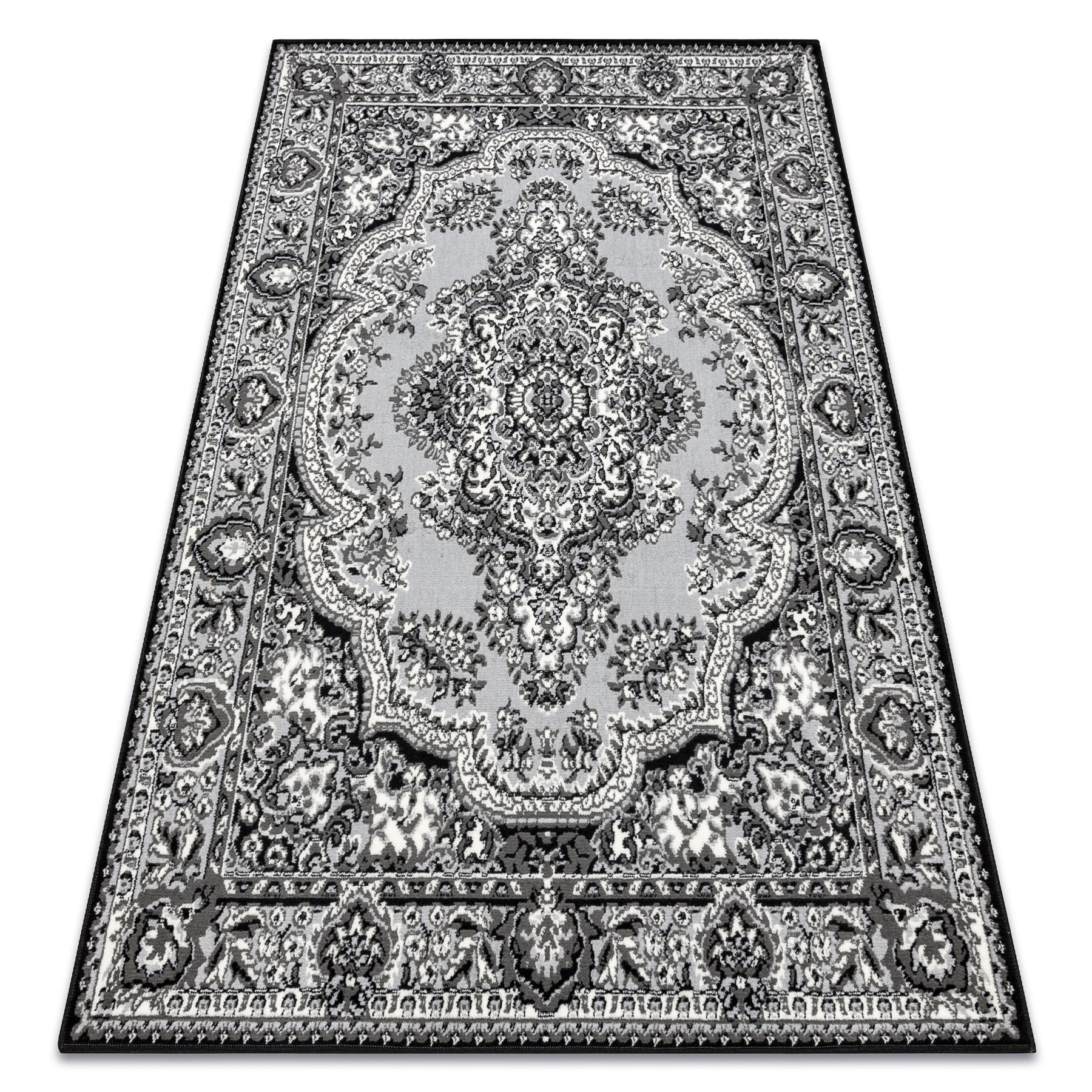 Dywan BCF Morad WIOSNA Ornament, klasyczny - szary 80x150 cm