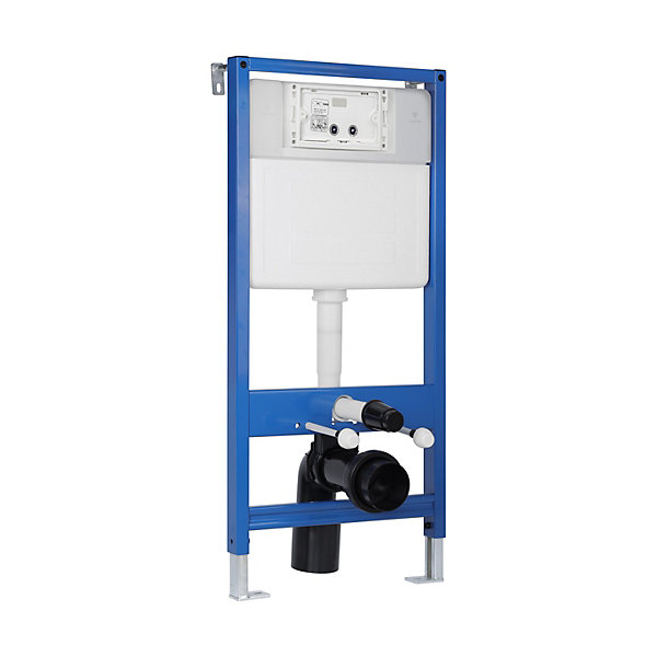 BALNEO - pack bâti-support encastré STANDARD   cuvette WC LUXA TORNADO - ensemble pour toilette