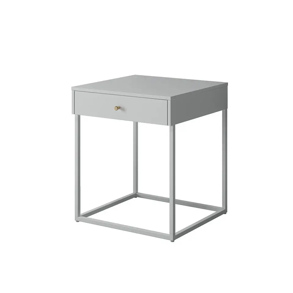 Hioshop Pops nachtkastje 1 lade wit