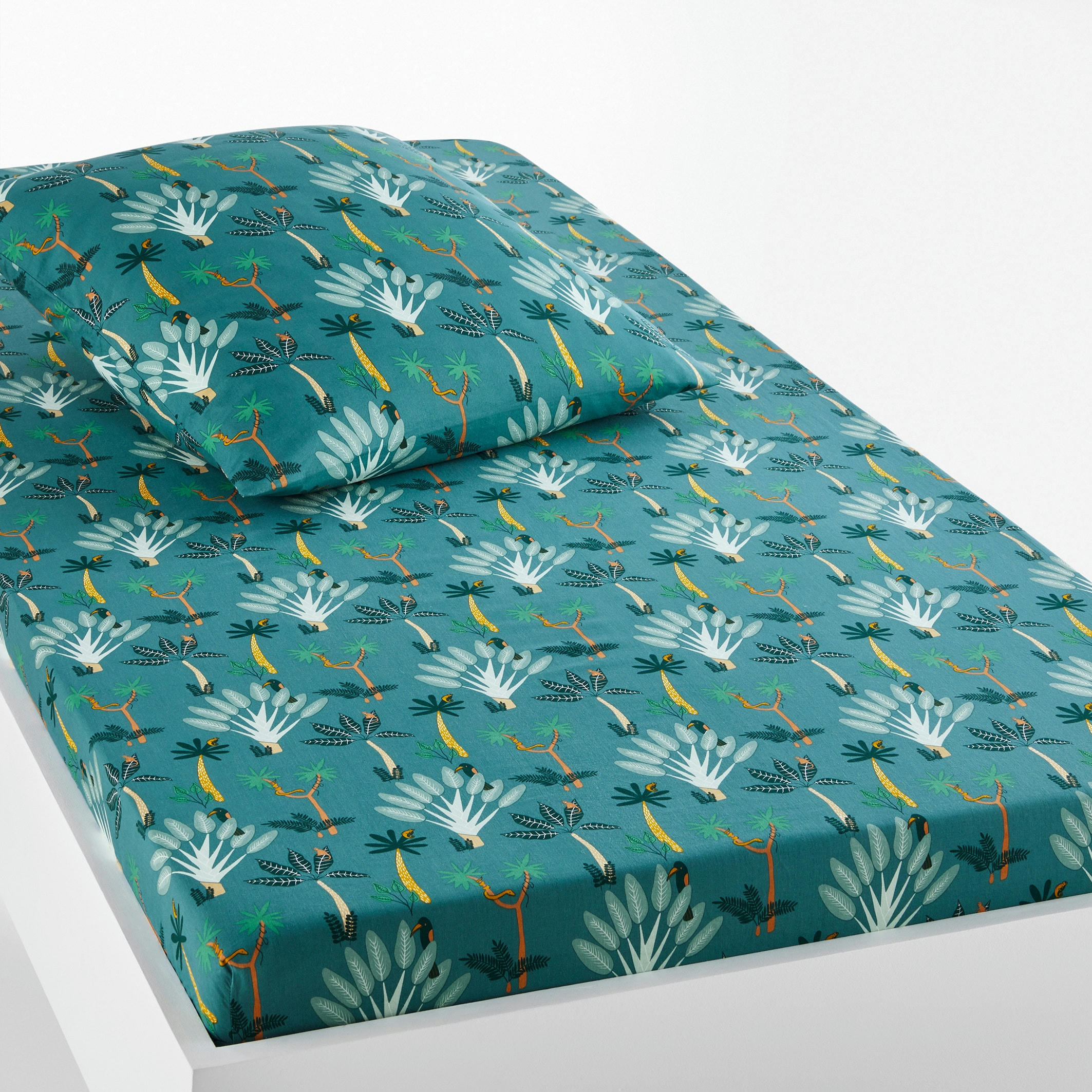 Drap-housse en coton biologique, Savane