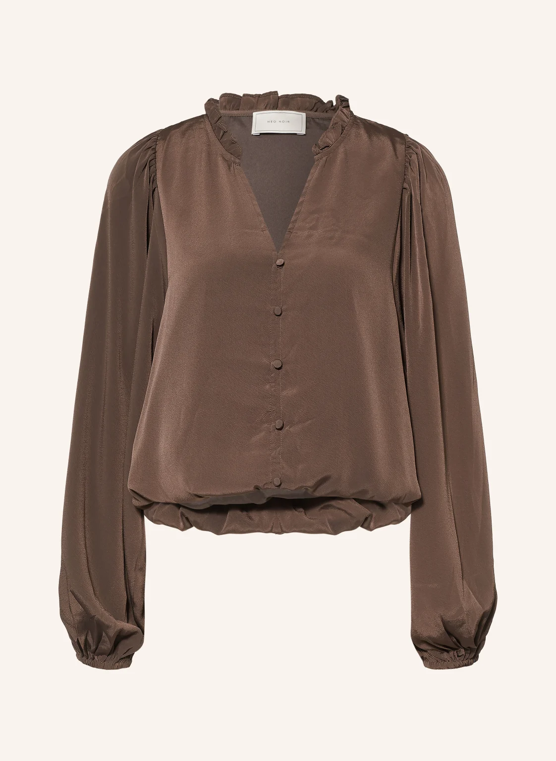 NEO NOIR Blusenshirt VIVETTE mit Rüschen