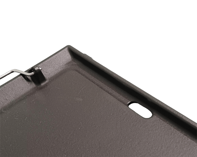 Turbo Matte Vitreous Enamel Cast Iron Hotplate - 400 x 485mm (15")