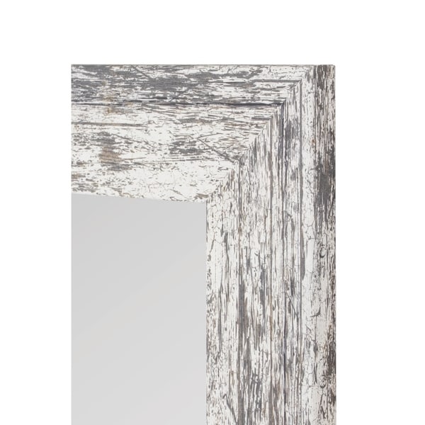 The Gray Barn Riviera Rustic Ranch White Mirror
