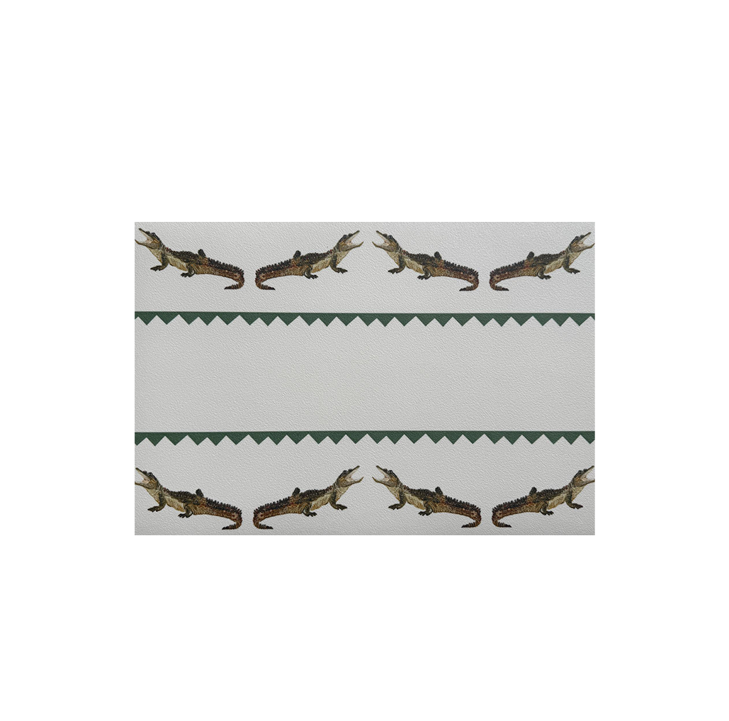 Catchii Placemat Crocodile Sam groen