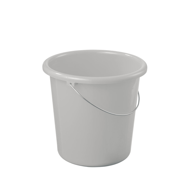 Seau Basic argent 10 L SUNWARE