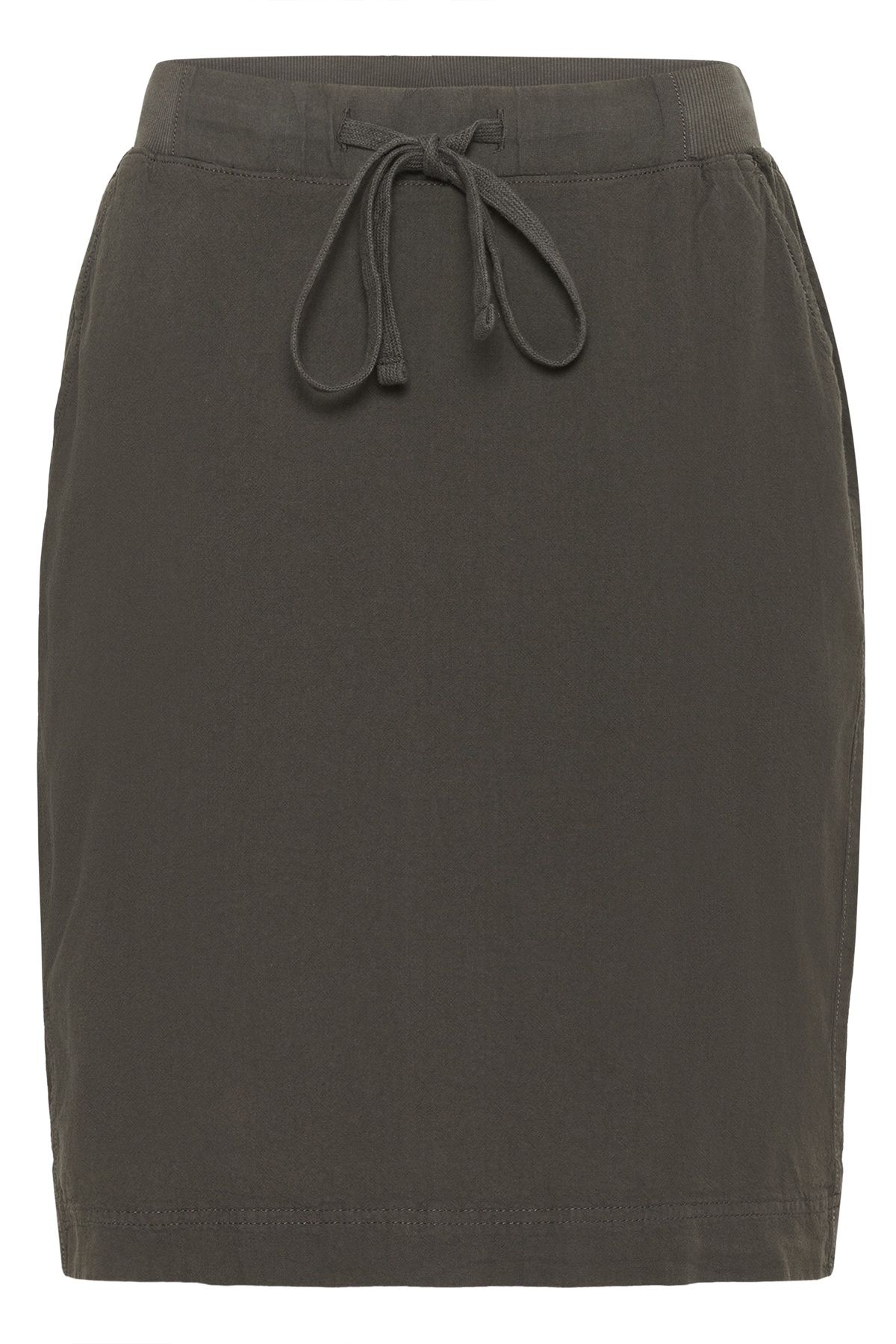 Kaffe KAnaya Knee-Length Elastic Waist Skirt