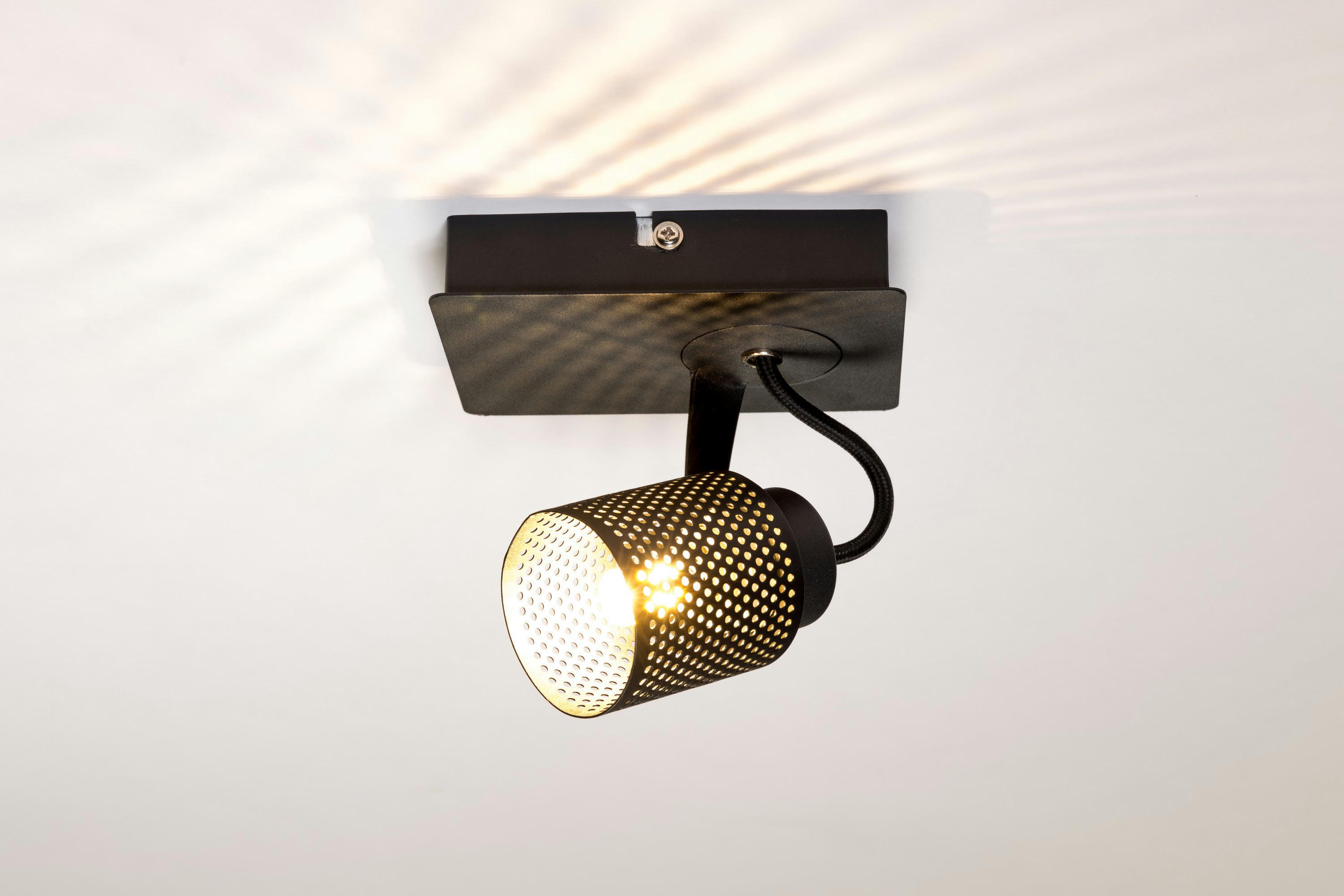 SANDY - Spot en métal noir