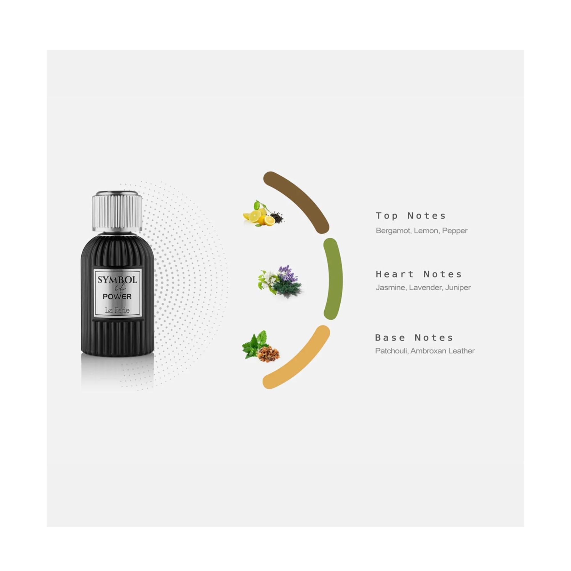 Khadlaj Perfumes La Fede Symbol of Power 100ml Eau de Parfum fragrance for Women