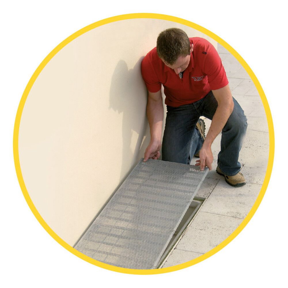 INSEKTSNETT RUSTFRITT TIL KJELLERVINDU 60X120CM