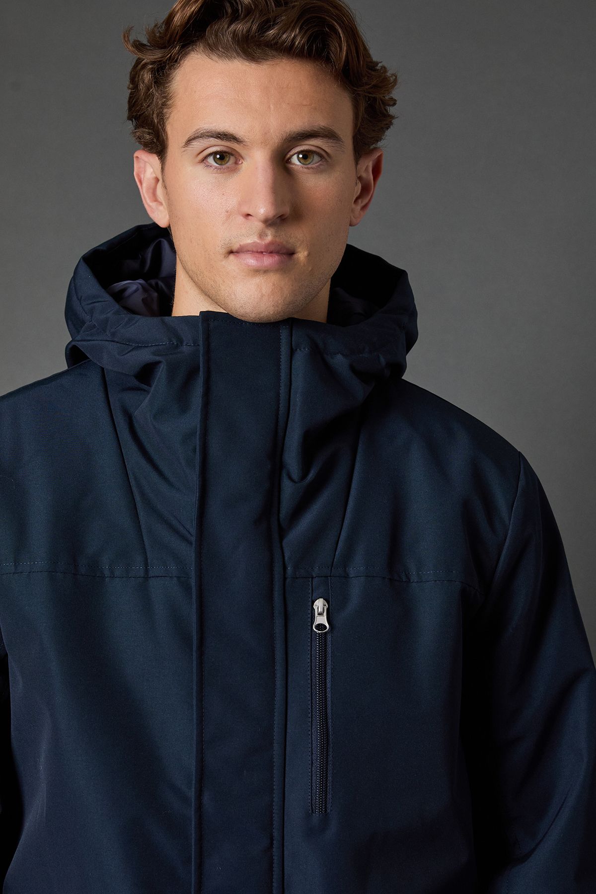 Burton Navy Padded Parka