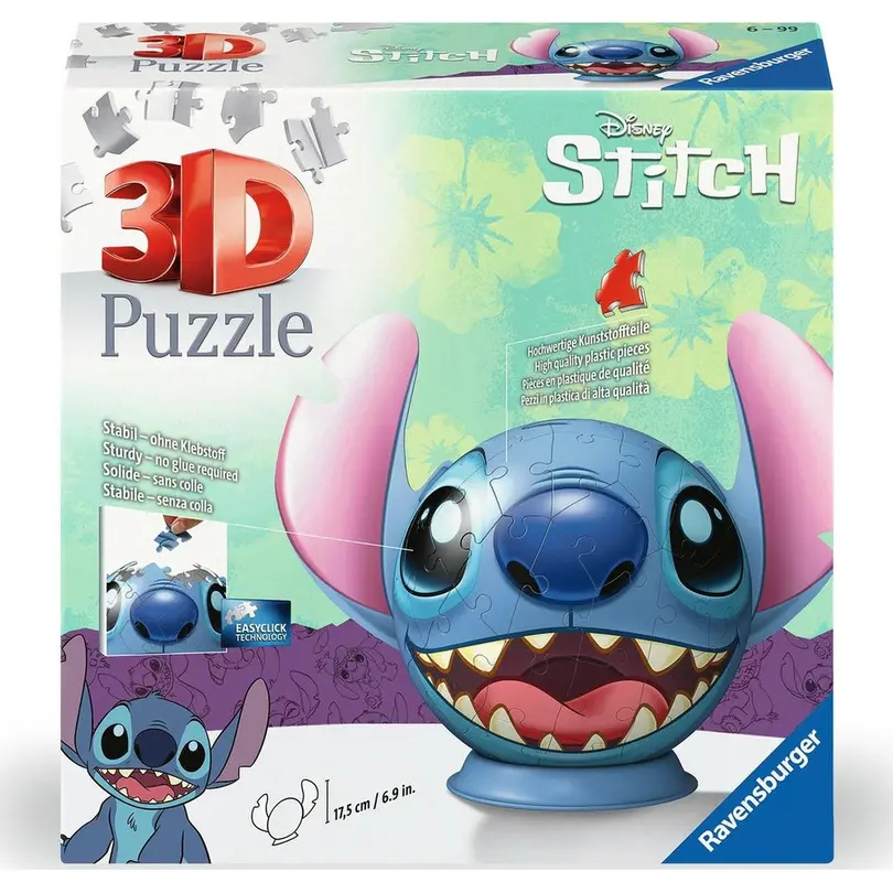 3D-Puzzle 72-teilig Stitch With Ears