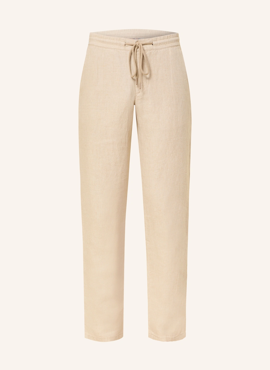 ALBERTO Leinenhose HOUSE im Jogging-Stil Tapered Fit