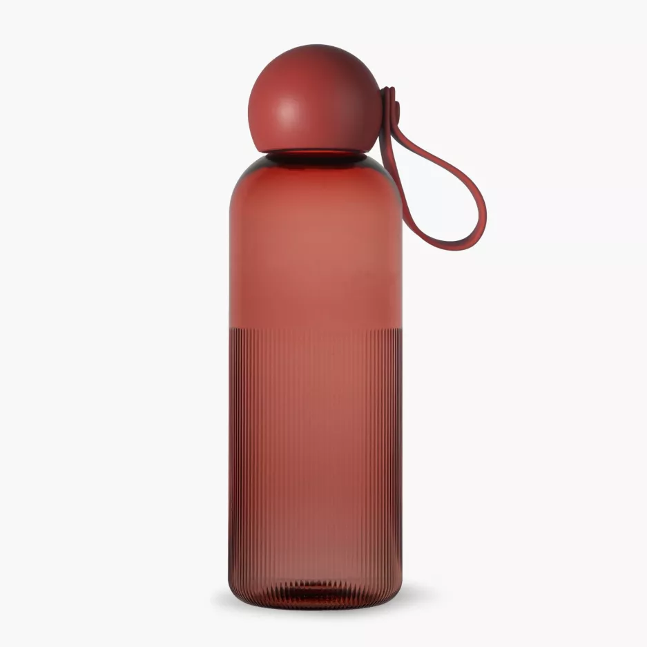 Butelka na wodę SAGAFORM TURE 600ml ciemno czerwona