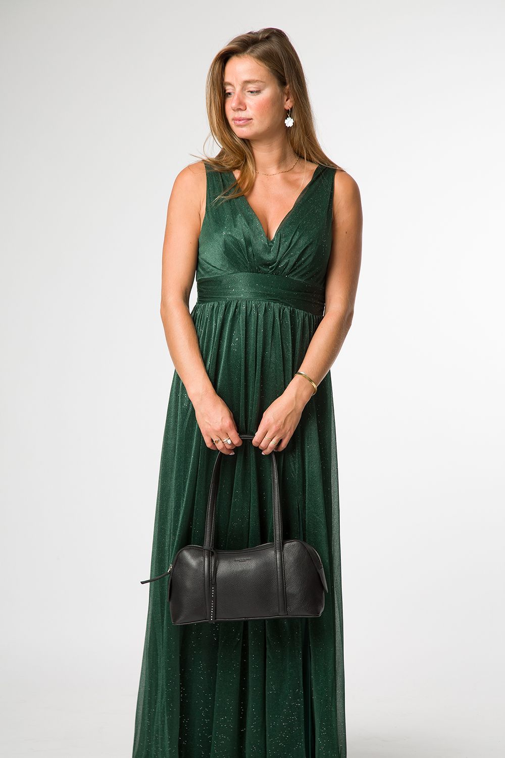 Pure Luxuries London Cleo' Leather Evening Handbag
