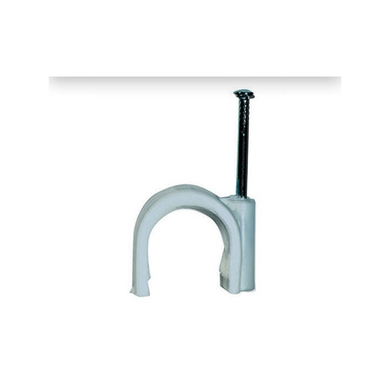 Pontet à clouer gris Ø 4 mm 50 pièces SHOQ