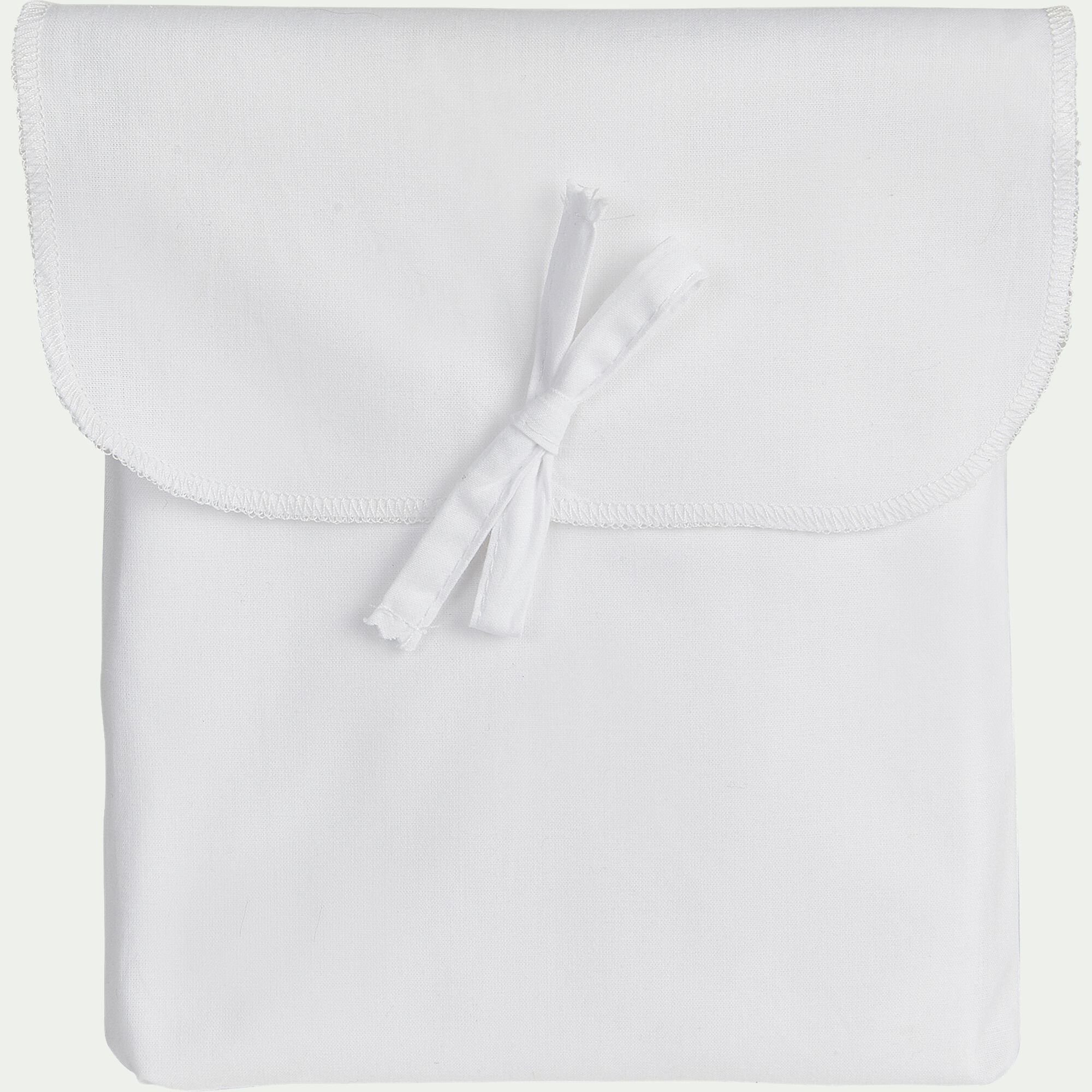 CALANQUES - Taie de traversin en coton - blanc 43x190cm