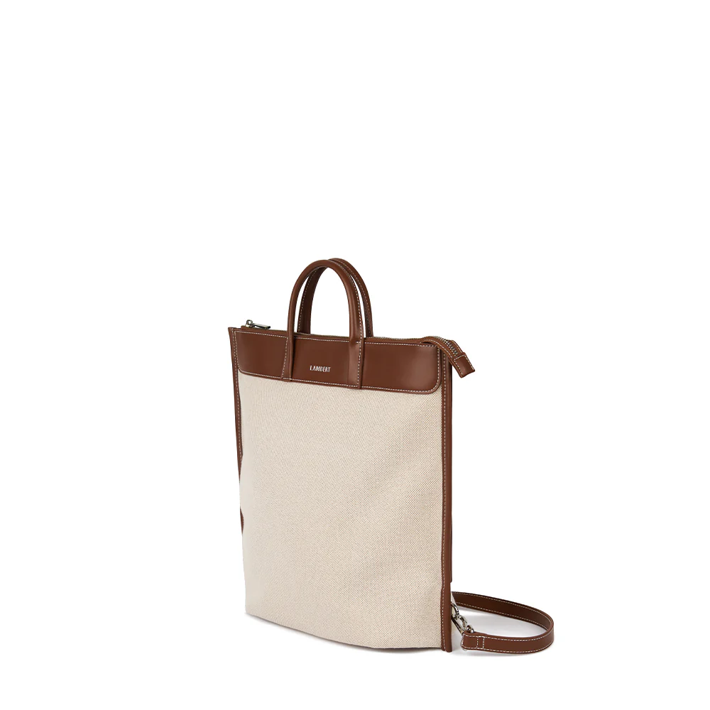 Maelle – Hazelnut Canvas Backpack