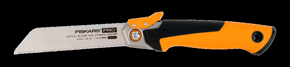 Fiskars Folding Pull Saw, 6-in