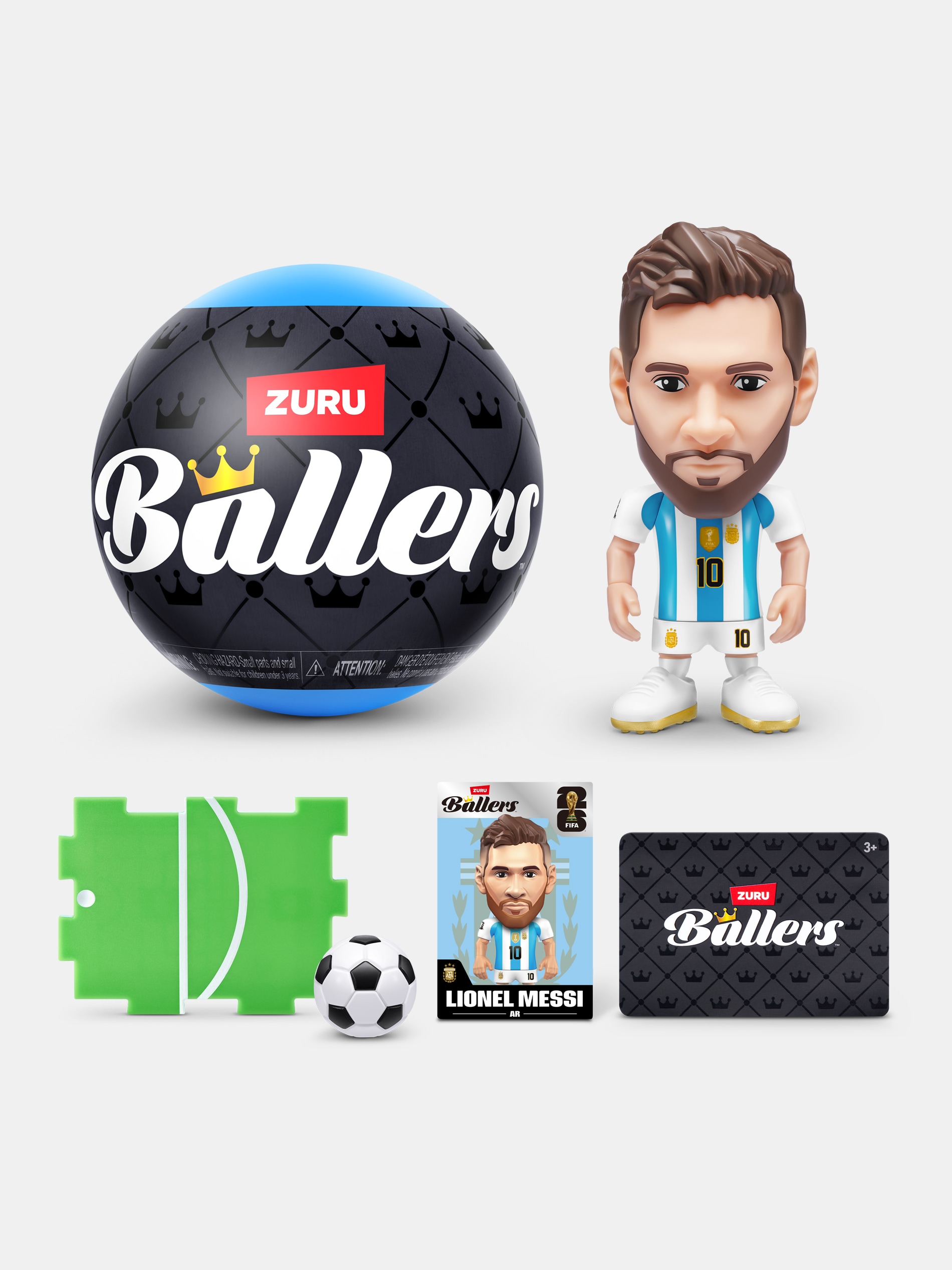 FIFA Ballers Global ZURU – piłkarska kula niespodzianka z figurką kolekcjonerską