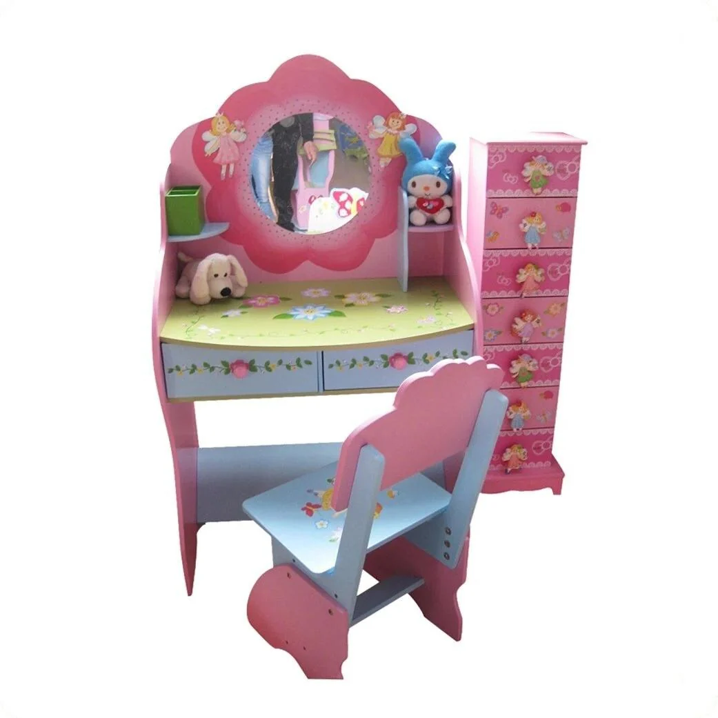Olivia the Fairy Girls Dressing Table with Chair