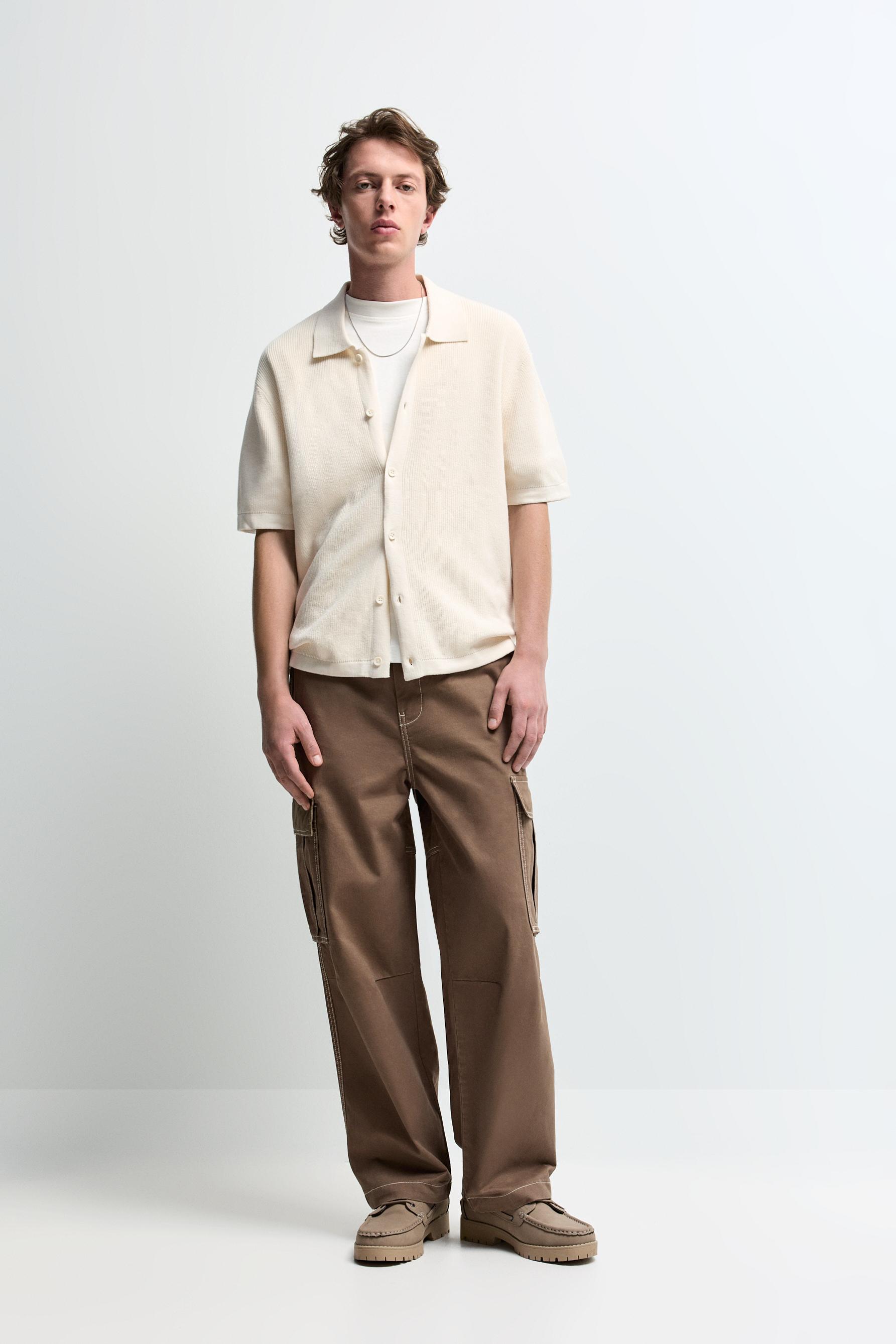 Camisa punto estructura