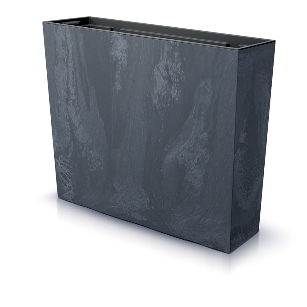 Skrzynka ogrodowa 58 x 18 x 49,8 cm Urbi Beton Effect antracyt PROSPERPLAST