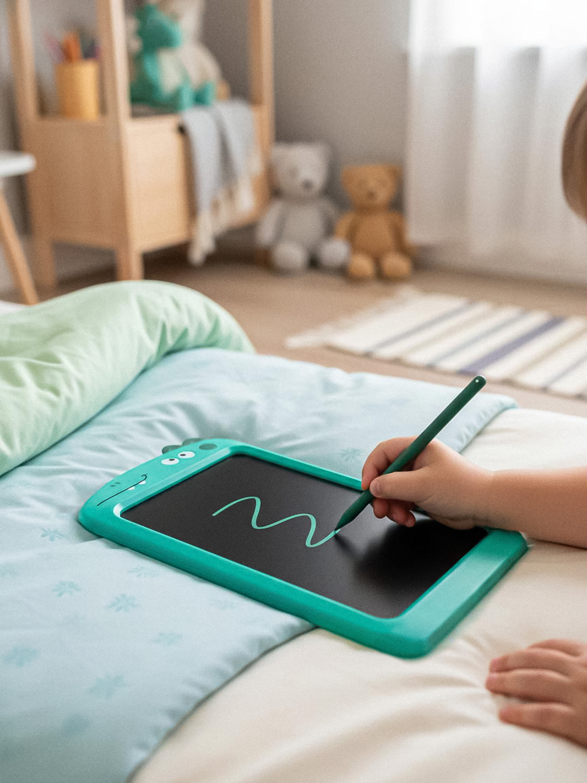 Tablet edukacyjny z motywem zwierzątek