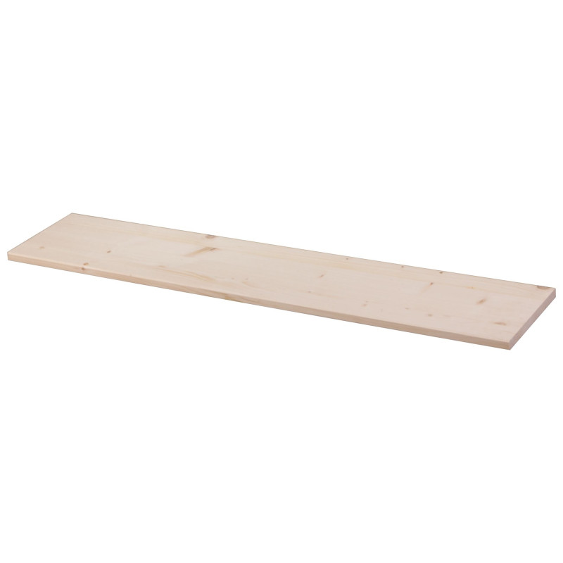 Panneau massif en sapin 120 x 20 x 1,8 cm CANDO