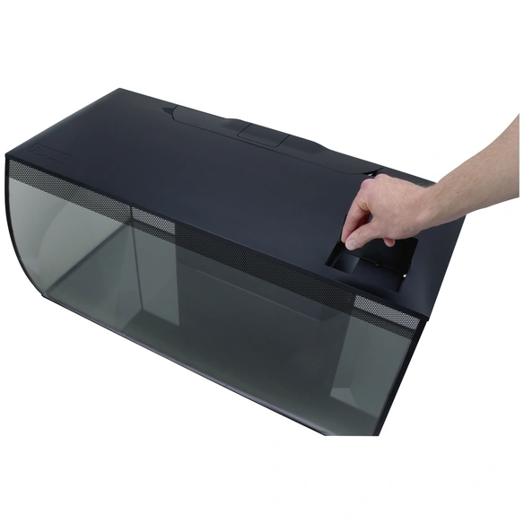 Fluval Aquarium Flex , mit gewölbter Vorderseite, 123 L