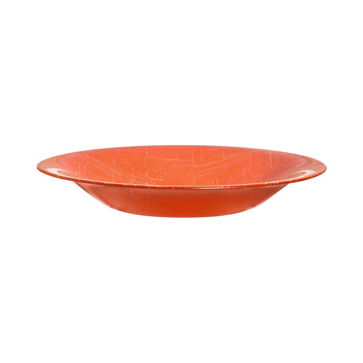 POPPY - Assiette creuse orange 21,5 cm