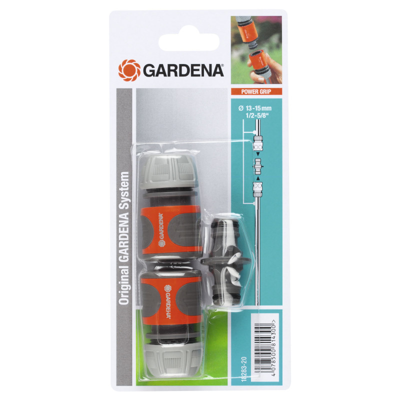 Kit de raccordement pour tuyau Ø13-15 mm (1/2-5/8 