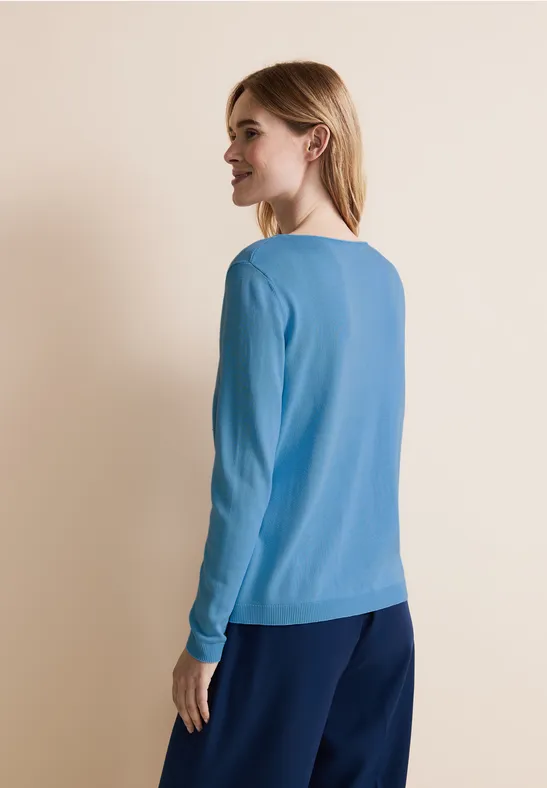 Basic Feinstrickpullover