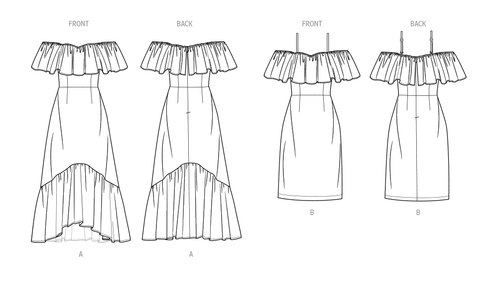 KnowMe Pattern Me2067 Misses' Dress