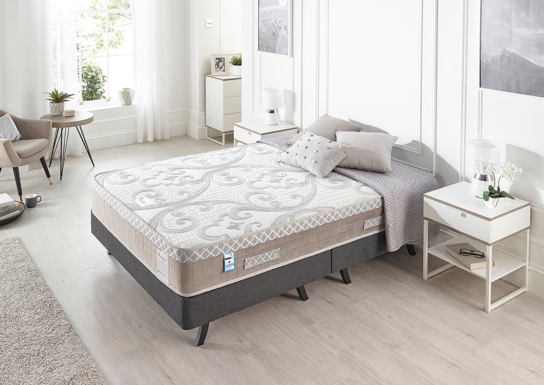 Somnior Hybrid Memory Foam Pocket Spring Mattress Designed For The Ultimate Sleep, Breathable With Back Support