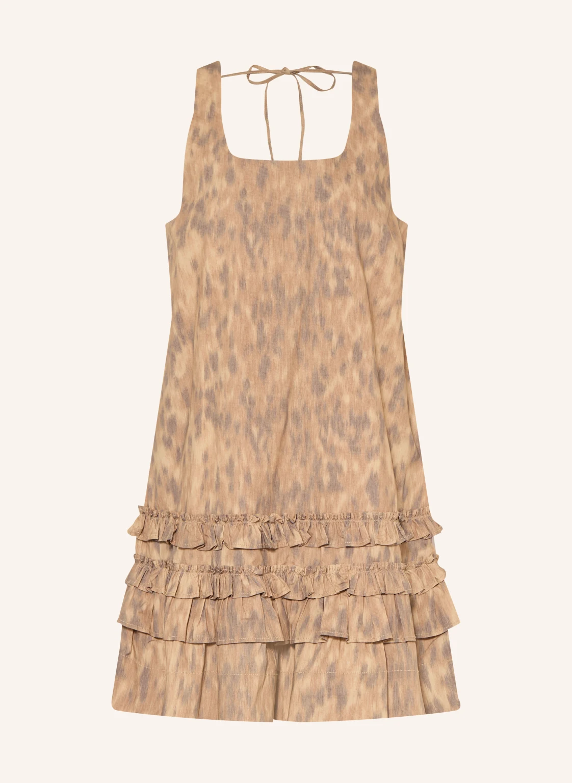 GANNI Kleid mit Rüschen