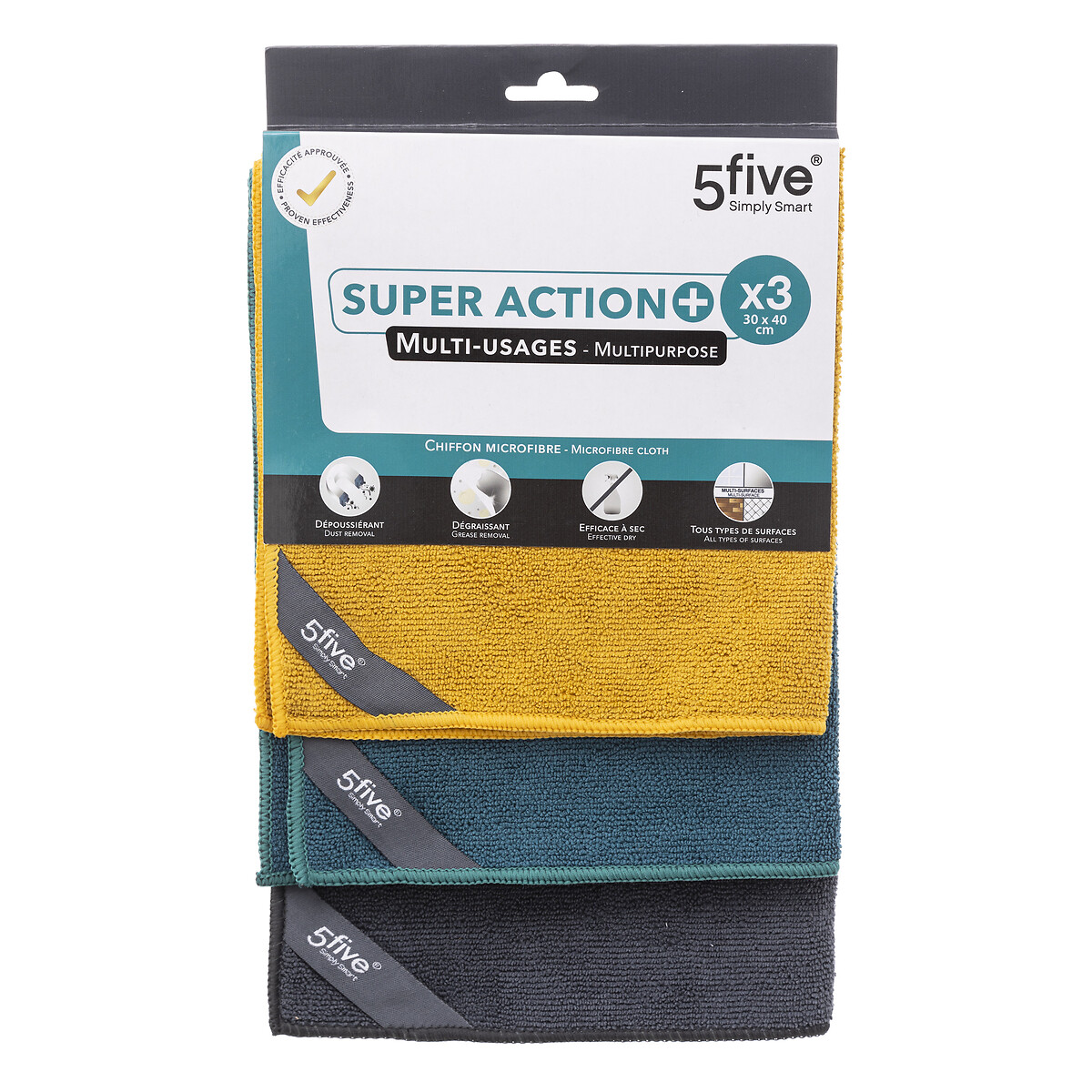 Conjunto de 3 panos multiusos