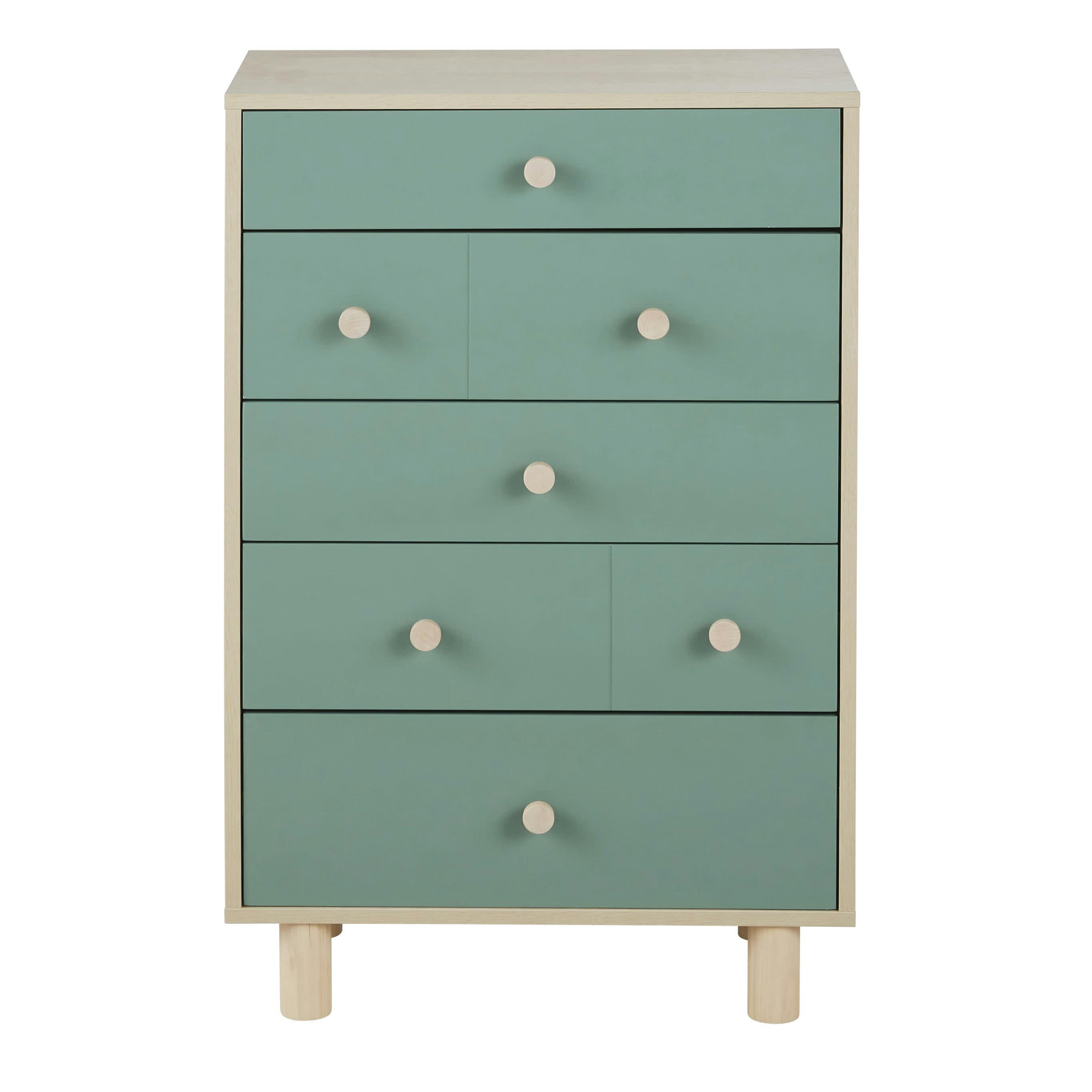 Automn - Semainier 5 tiroirs bicolore