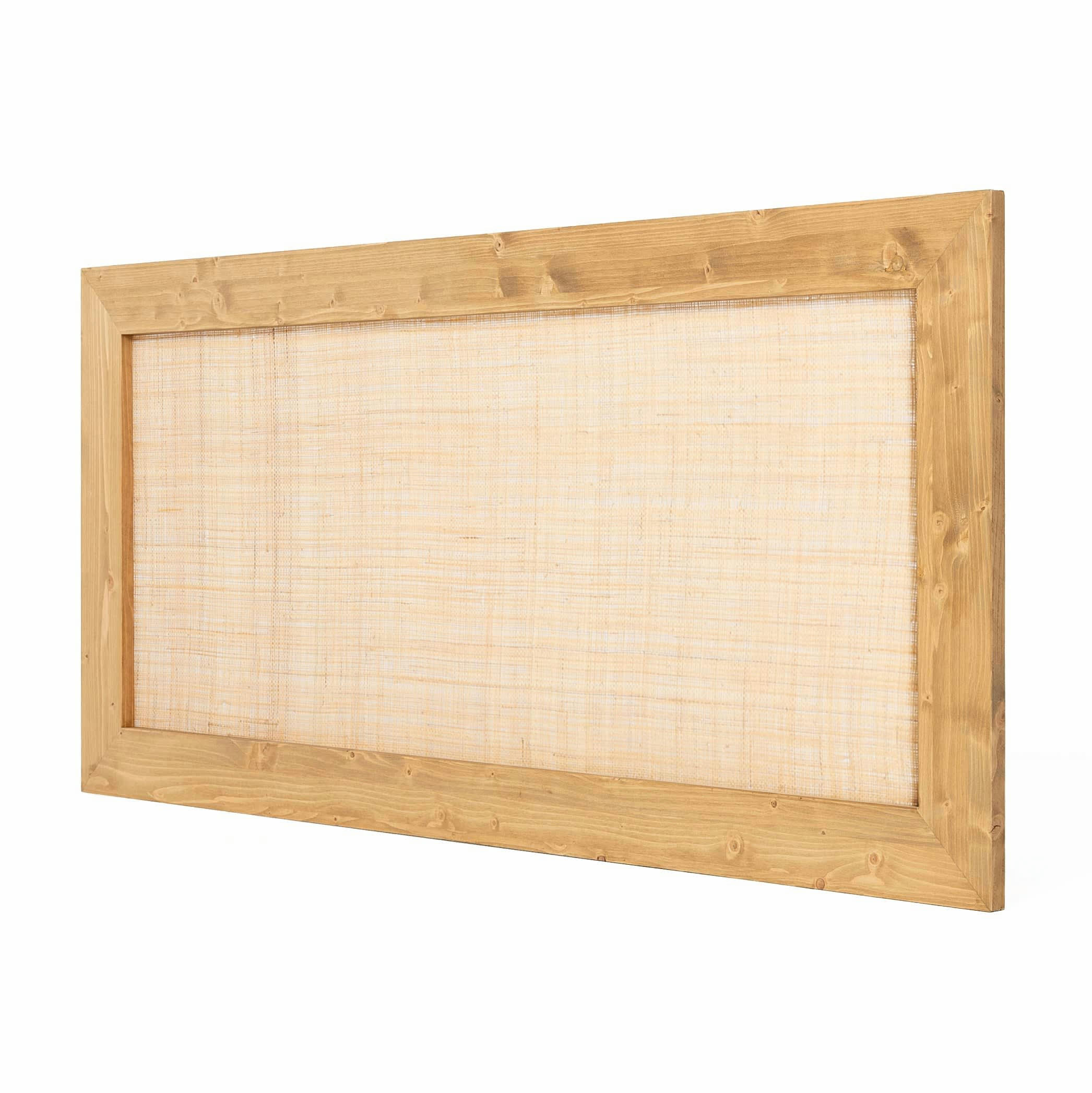 MARNIE - Tête de lit en bois de couleur naturel pour lit 135 cm