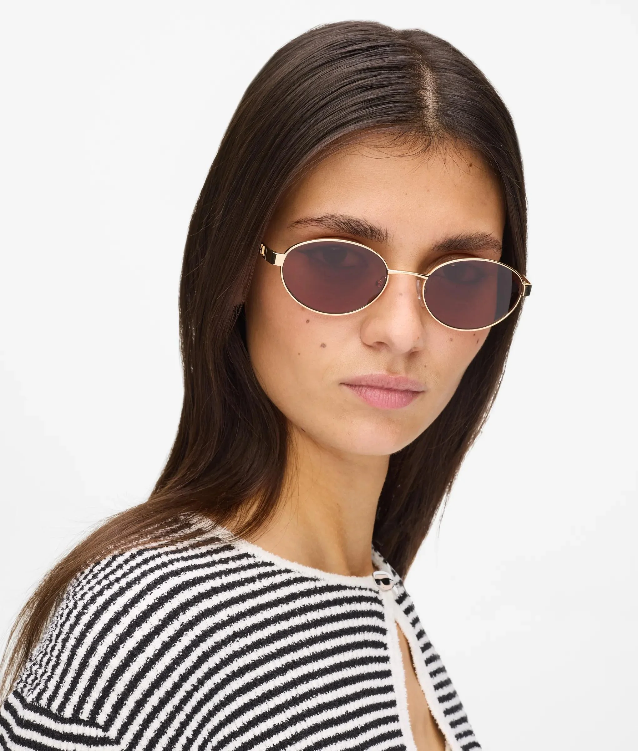 Lunettes de soleil ovales Monogram