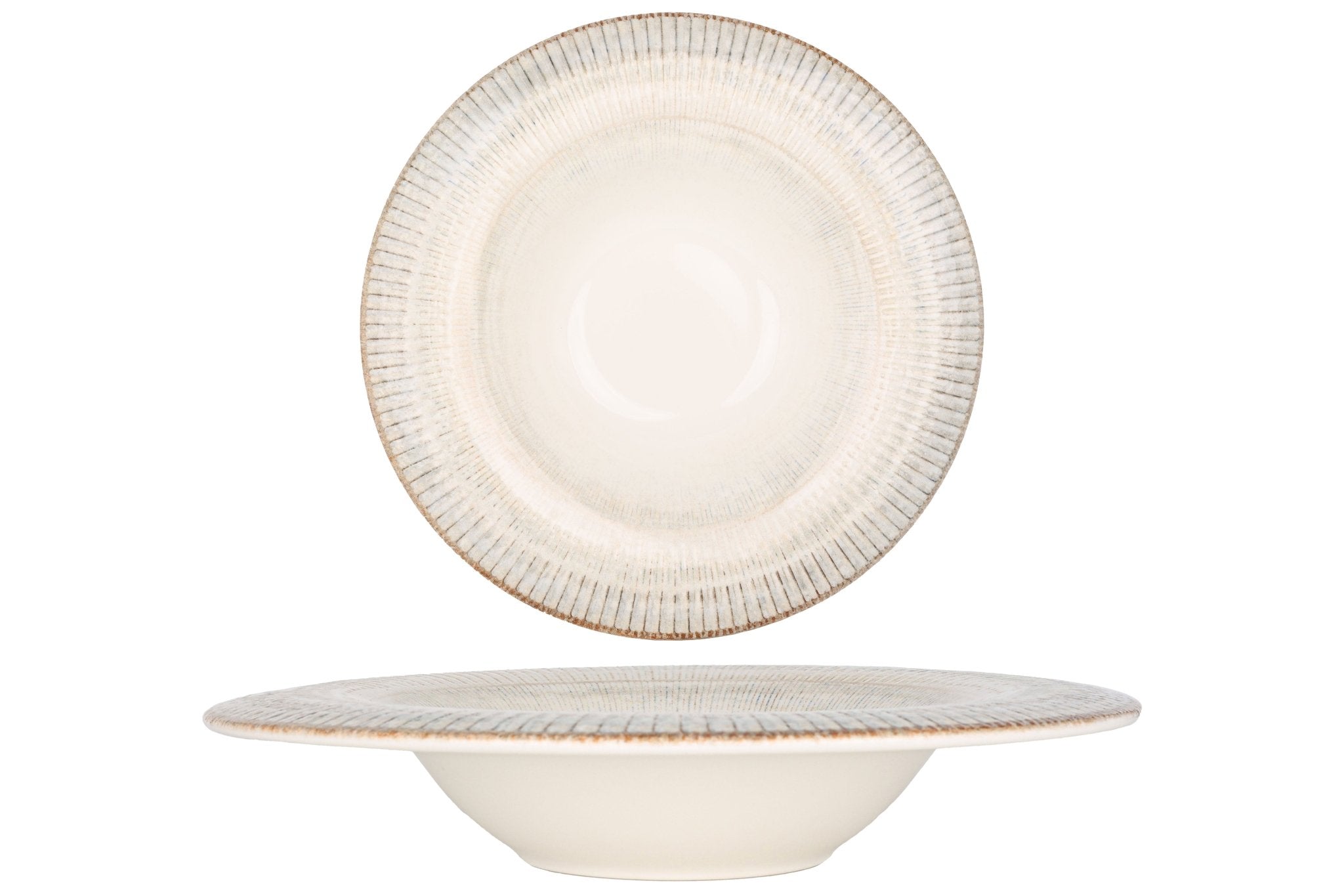 Bonna Pastabord - Galata - Porselein - 28 cm (400cc) - set van 2