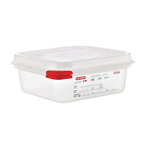 Boîte alimentairehermétique - Araven GN 1/6 - Lot de 4
